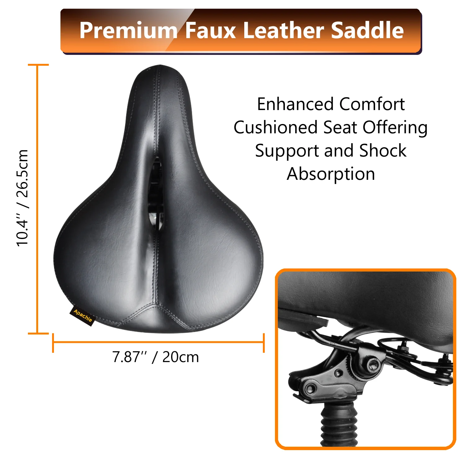 Apachie Adjustable Electric Scooter Seat - Image 5
