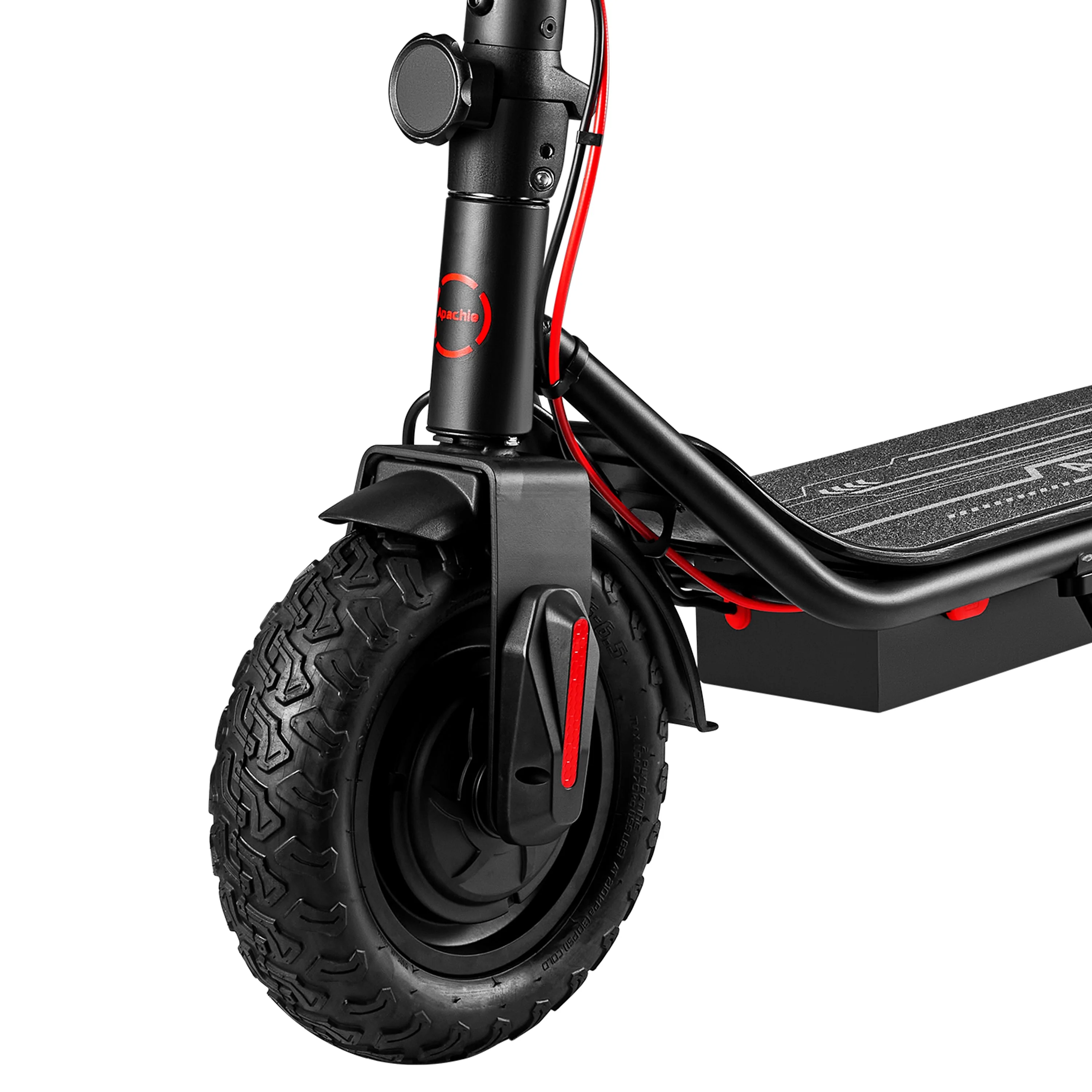 Apachie Pro Edition 500W Red Electric Scooter Refurbished - Image 7