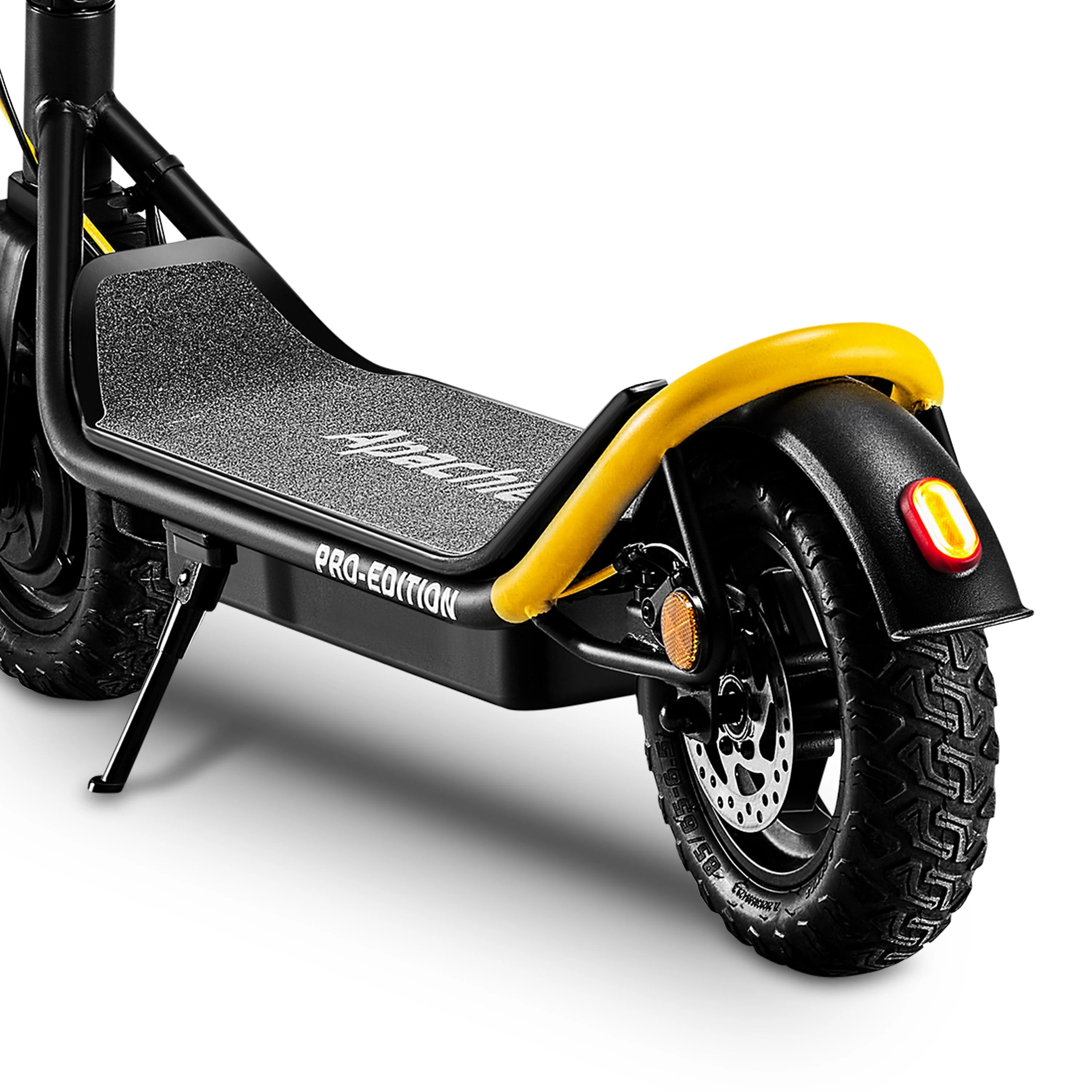 Apachie Pro Edition 500W Yellow Electric Scooter Refurbished - Image 5