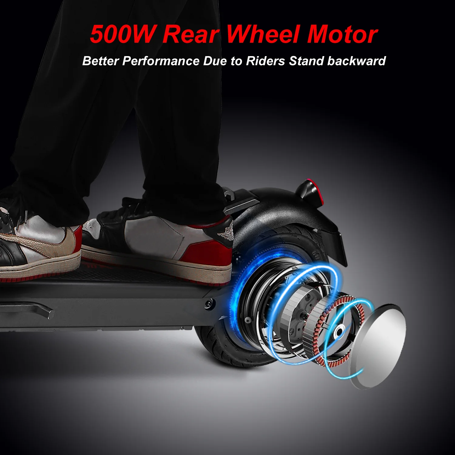 Apachie 500W XTS Adult Electric Scooter - Image 7