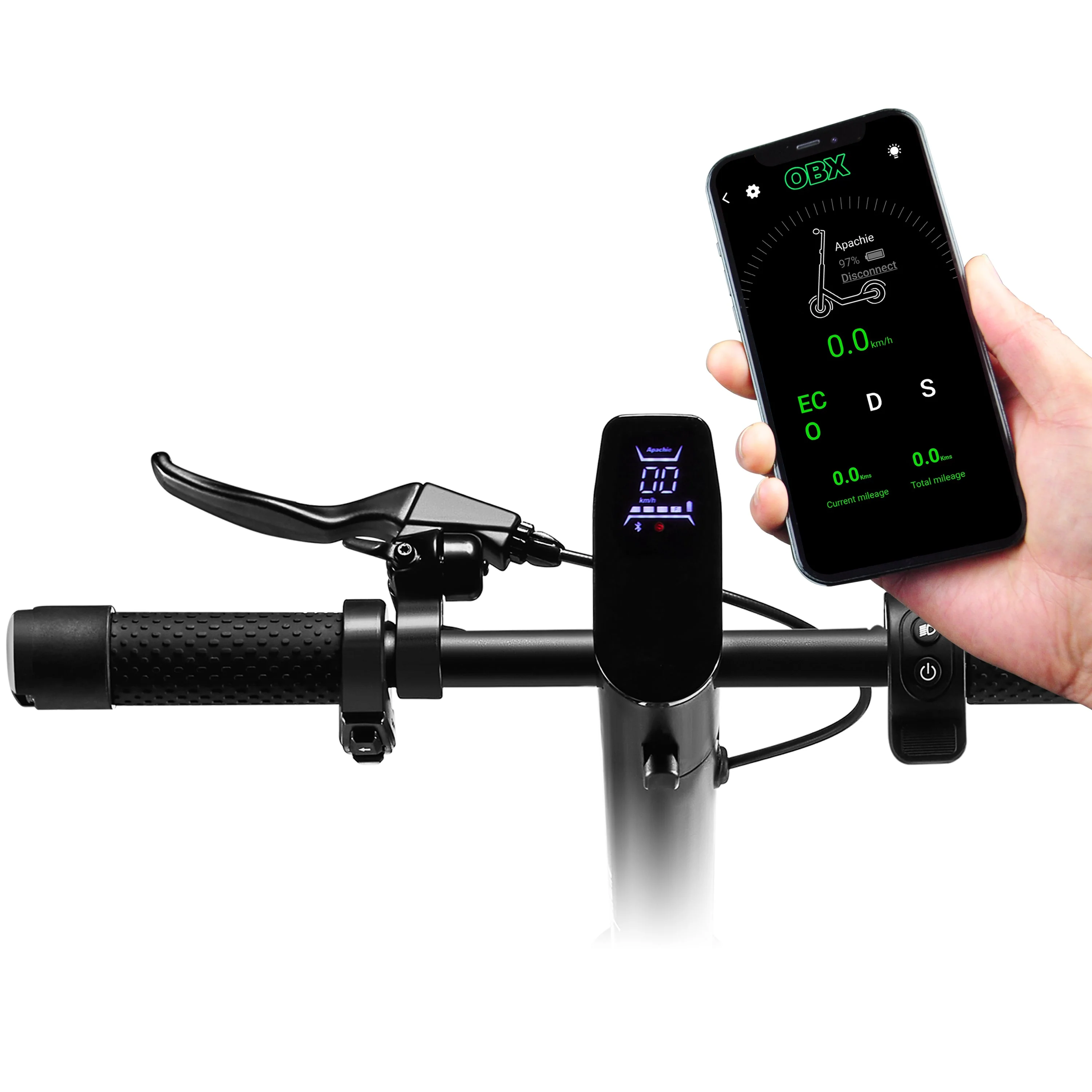 Apachie Shadow Edition 500W Electric Scooter Refurbished - Image 9